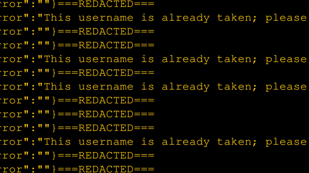 John Deere Account Portal - Information Disclosure - Rate Limitless Username Enumeration Via Unauthenticated Availability Look-ups